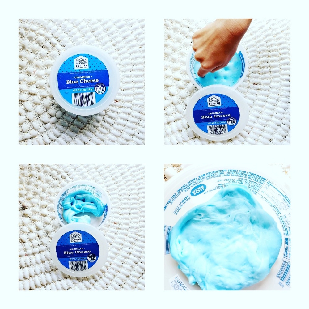 BLUE CHEESE CRUMBLES SLIME homemade from FL